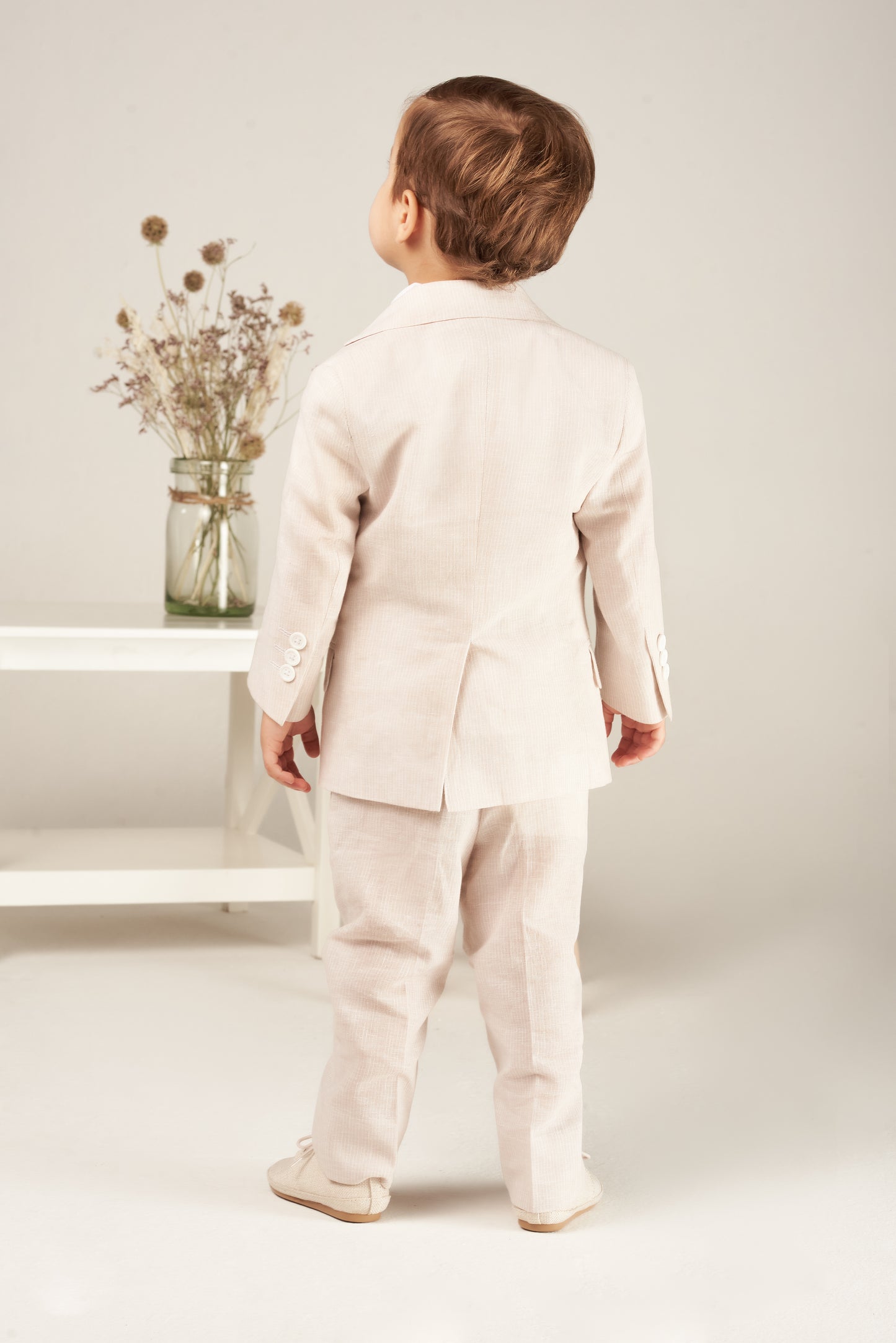 Traje lino 181-rayas