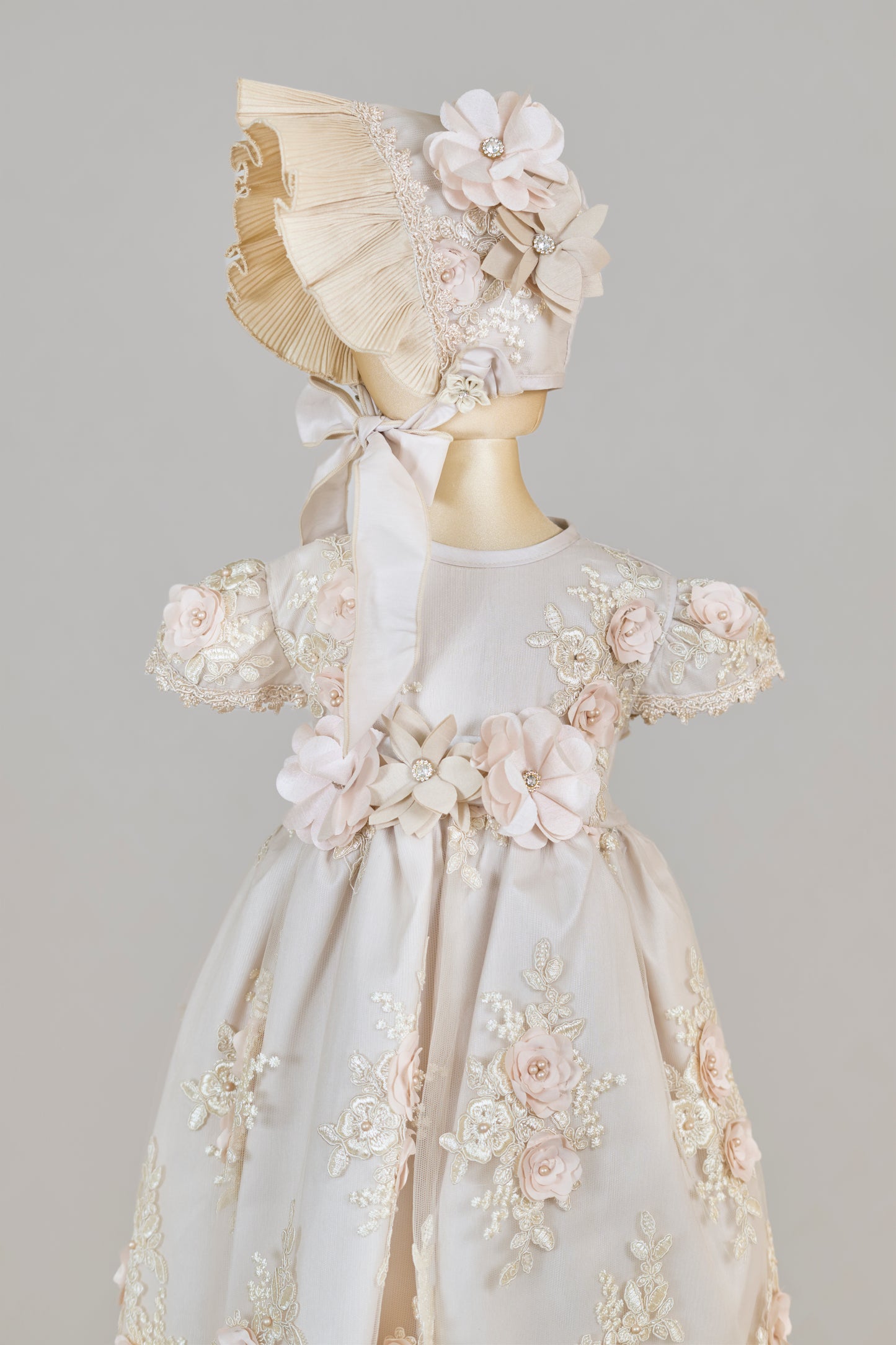 Ropón bautizo niña desmontable 98-Isabel