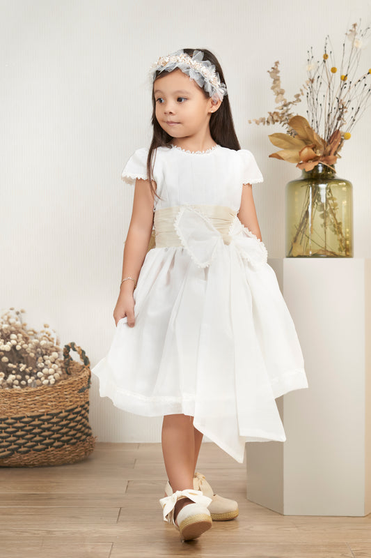 Vestido paje niña 12-Agatha corto