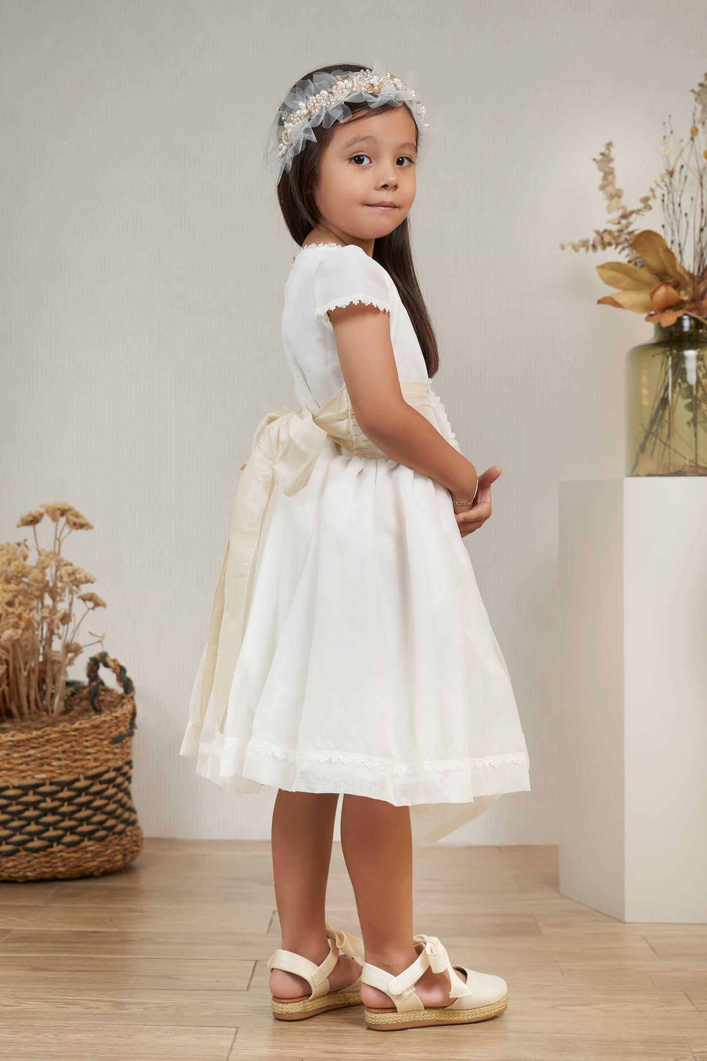 Vestido paje niña 12-Agatha corto