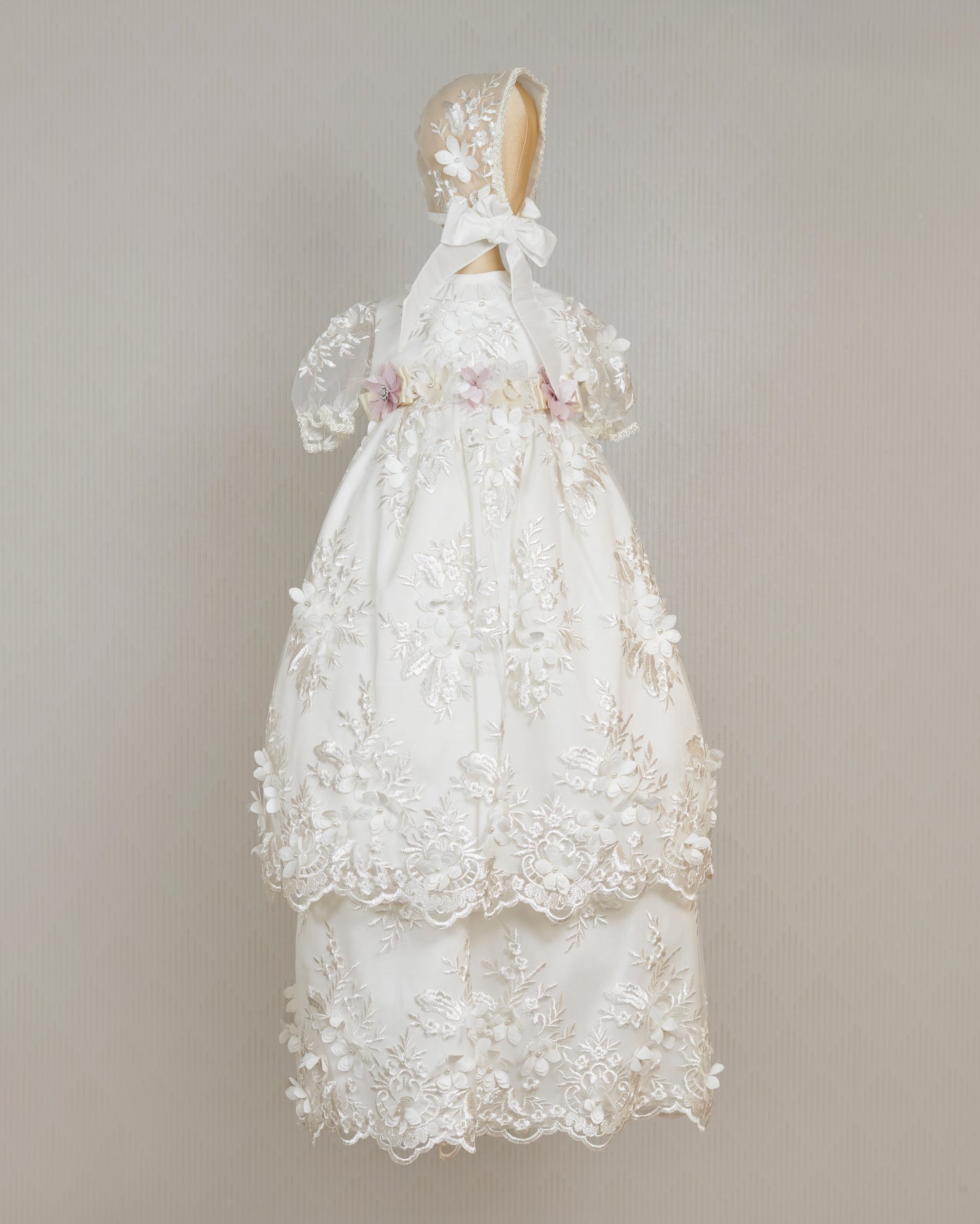 Ropón bautizo niña desmontable 12-Iliana