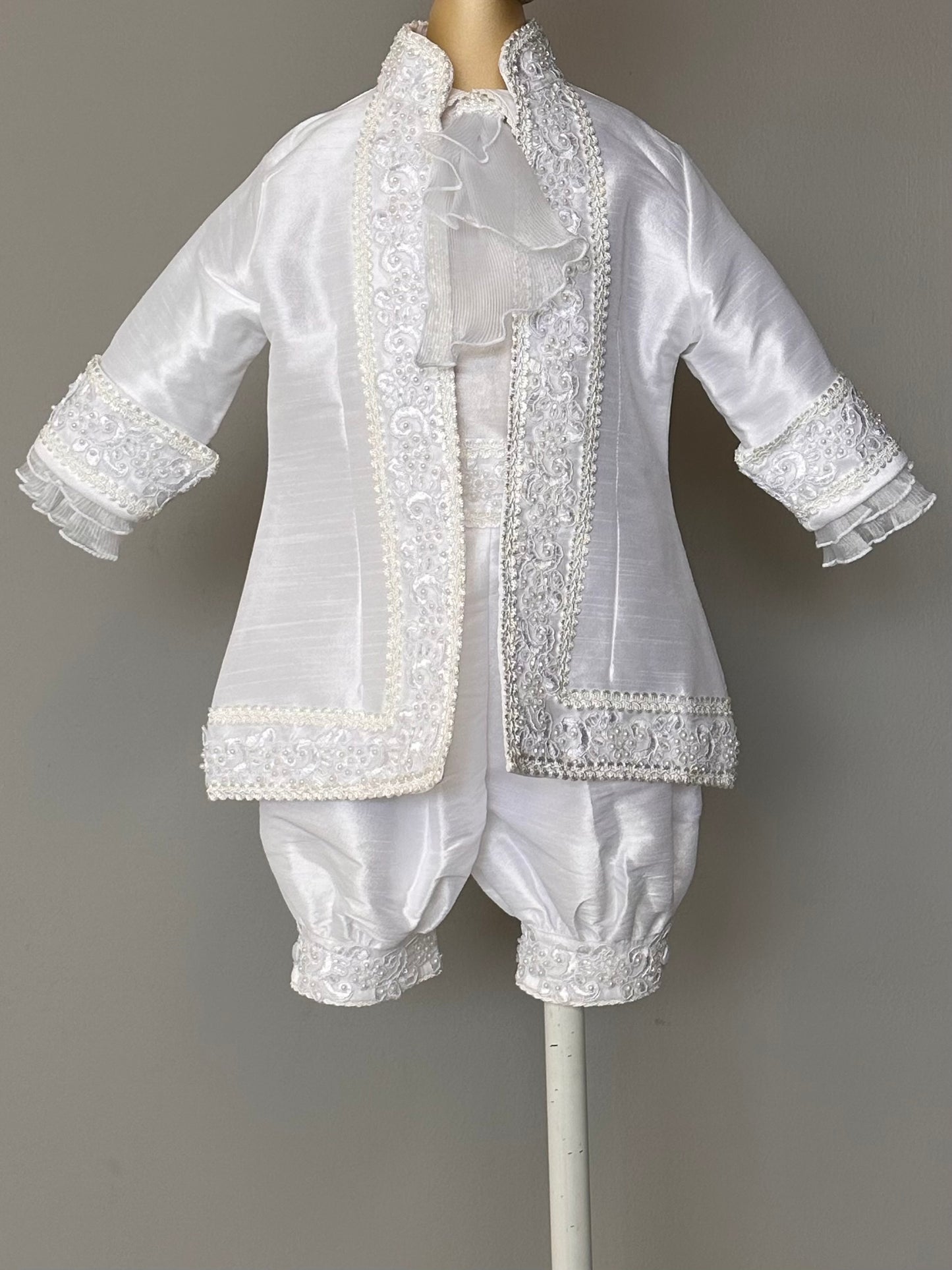 Ropón bautizo niño 85-Rey