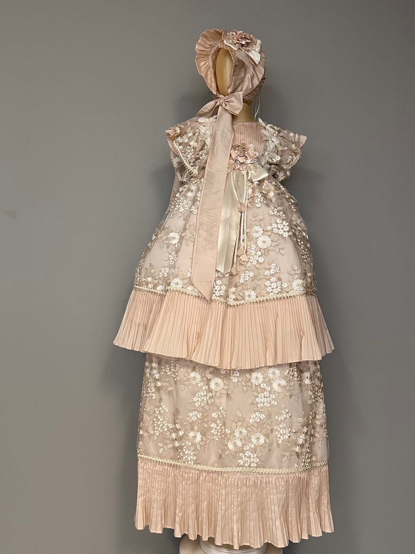 Ropón bautizo niña desmontable 209-Sara