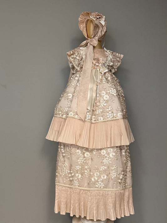 Ropón bautizo niña desmontable 209-Sara