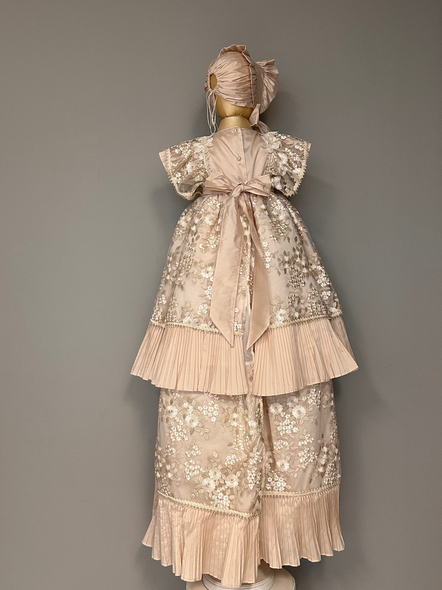 Ropón bautizo niña desmontable 209-Sara