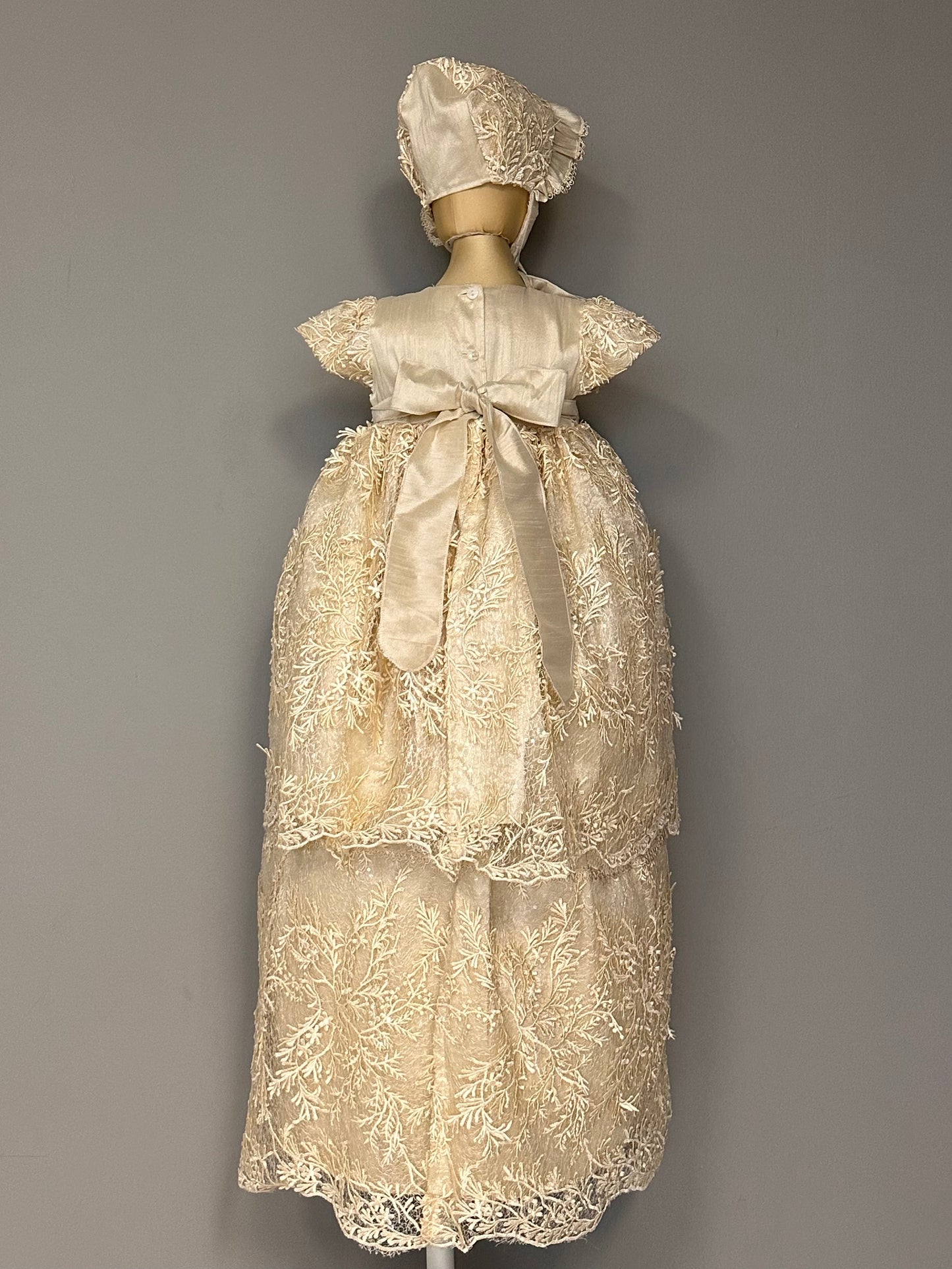 Ropón bautizo niña desmontable 93-Ivonne