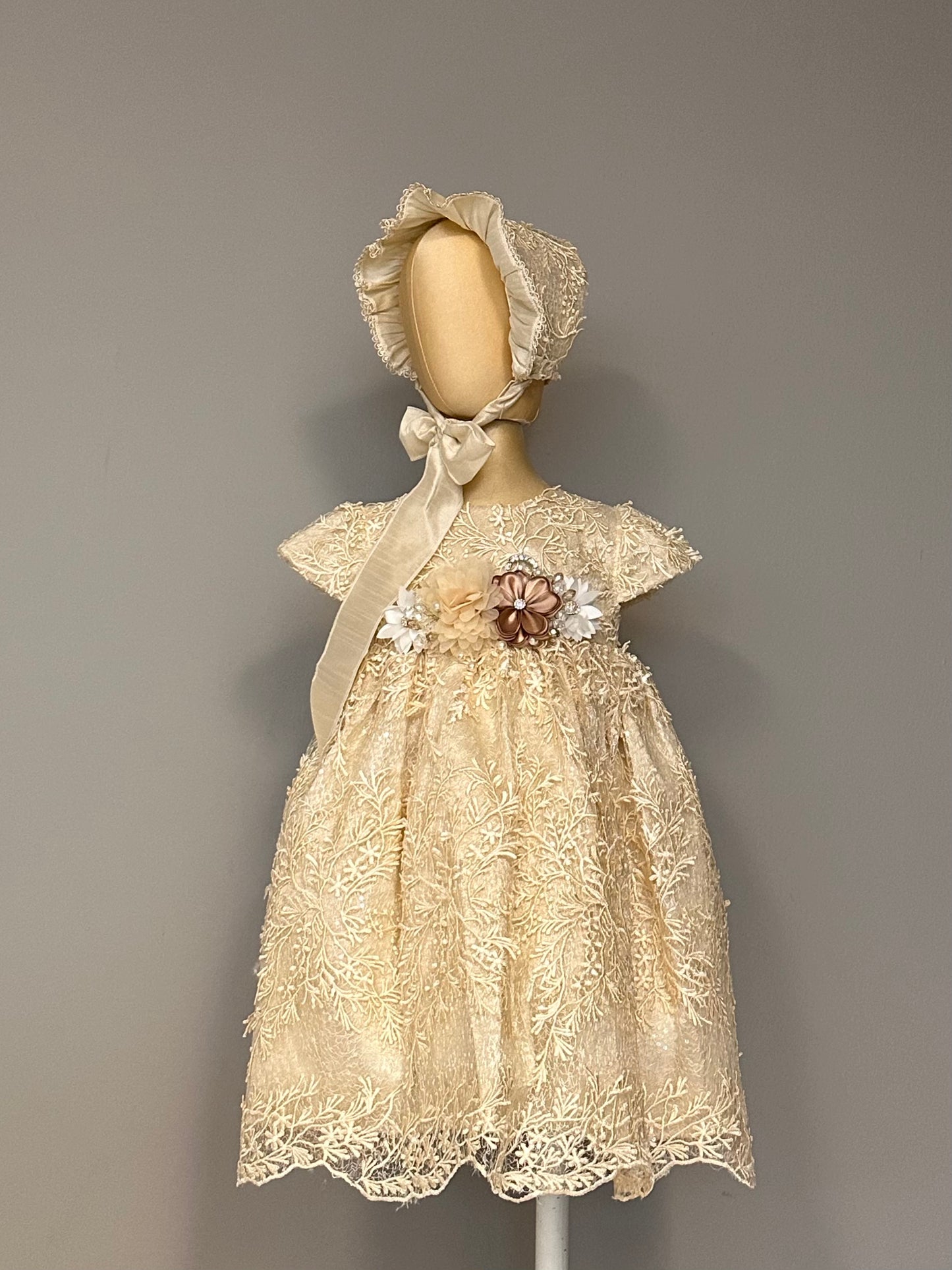 Ropón bautizo niña desmontable 93-Ivonne