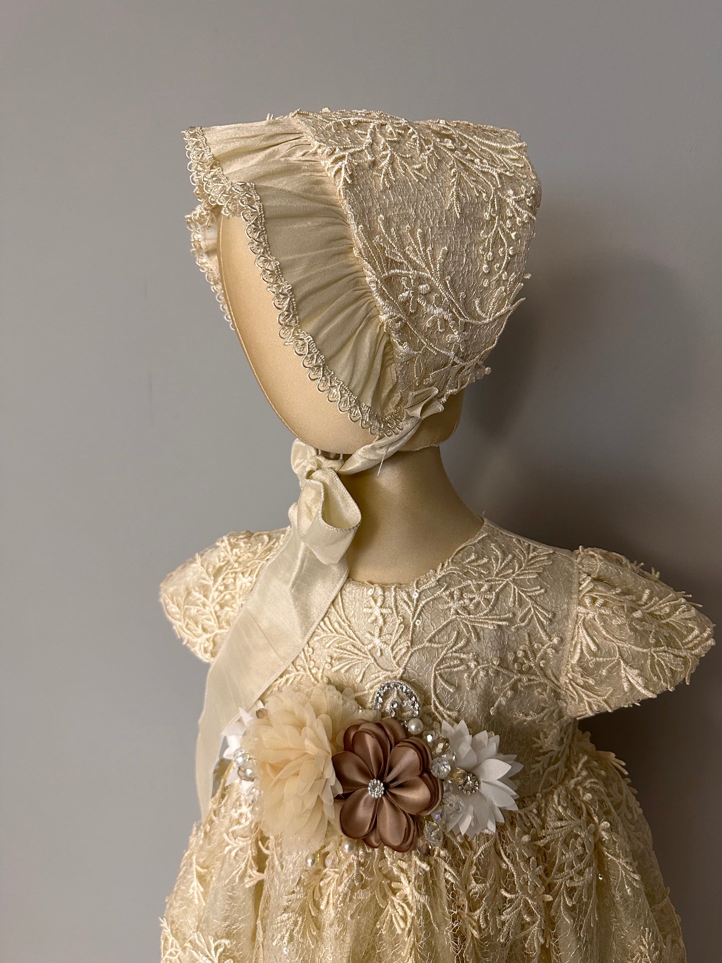 Ropón bautizo niña desmontable 93-Ivonne