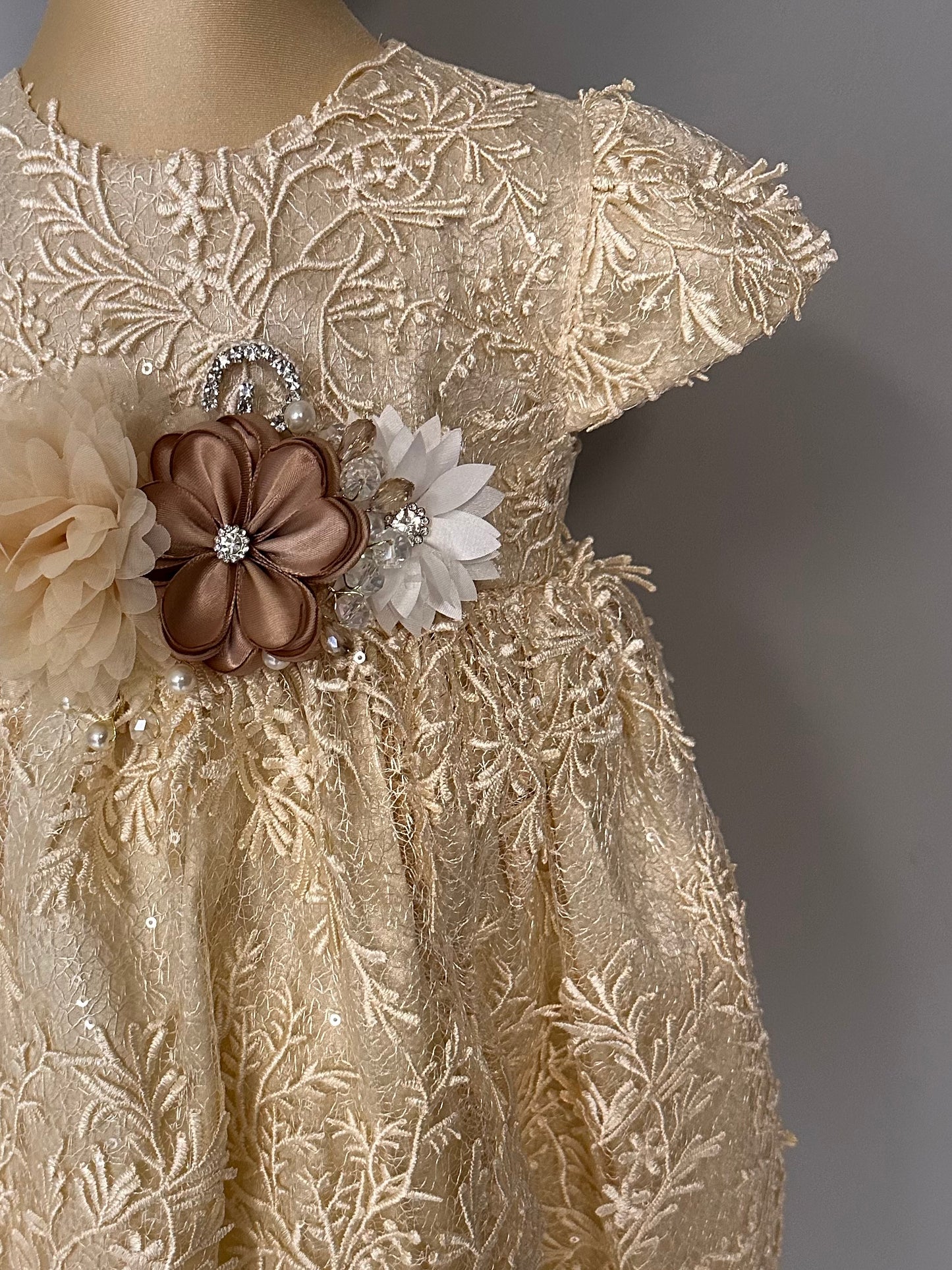 Ropón bautizo niña desmontable 93-Ivonne