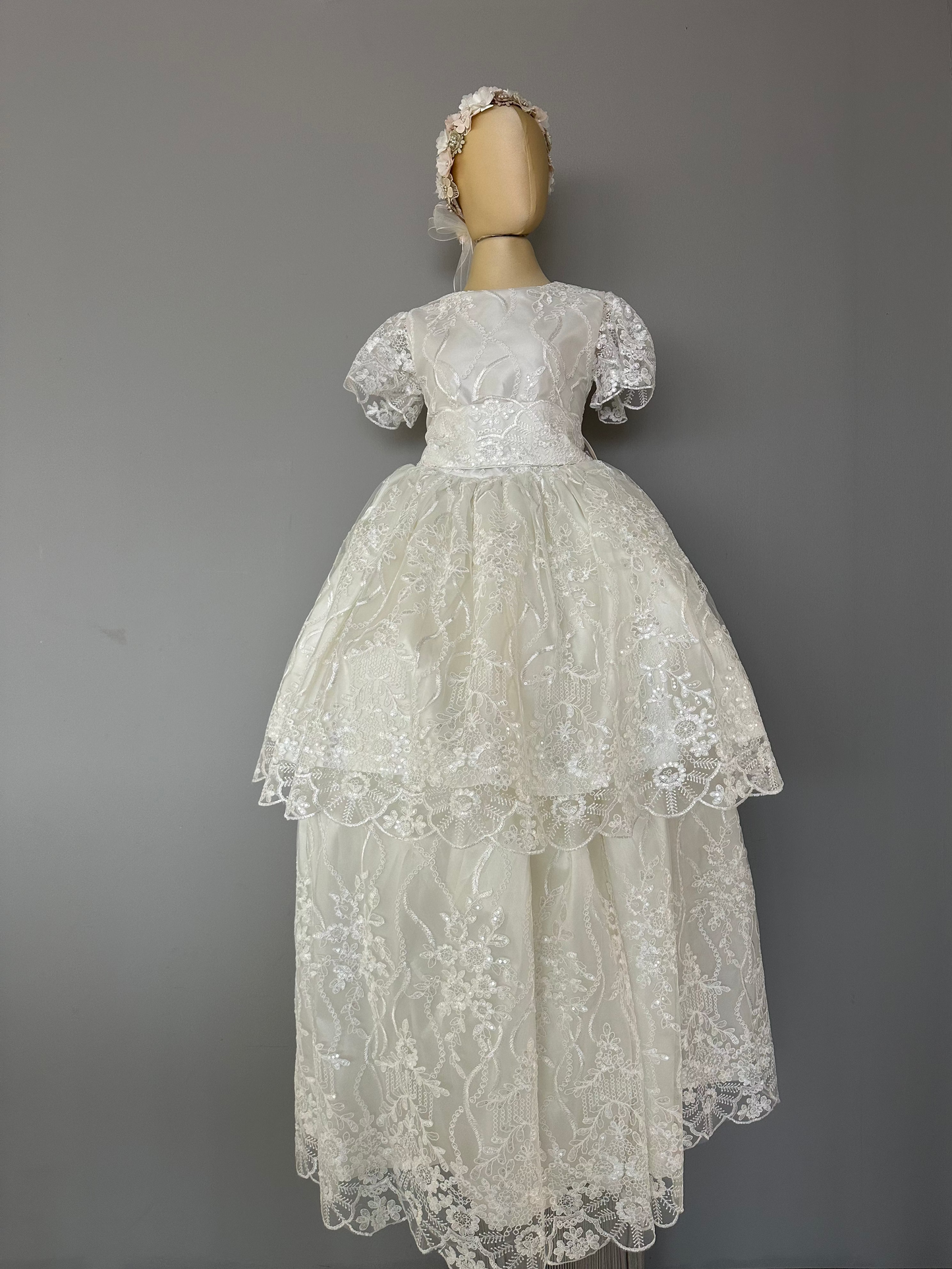 Vestido Primera Comunión 85-desmontable