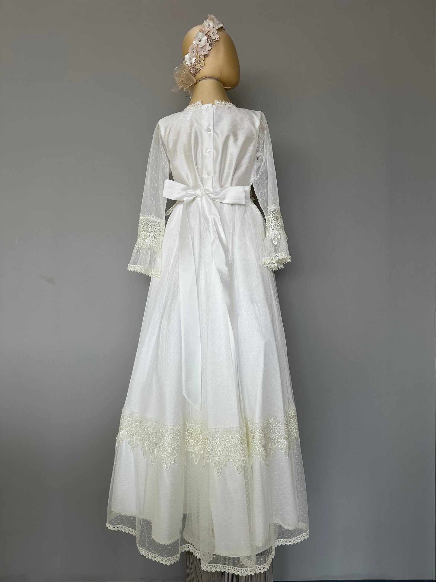 Vestido Primera Comunión 4-Lunares