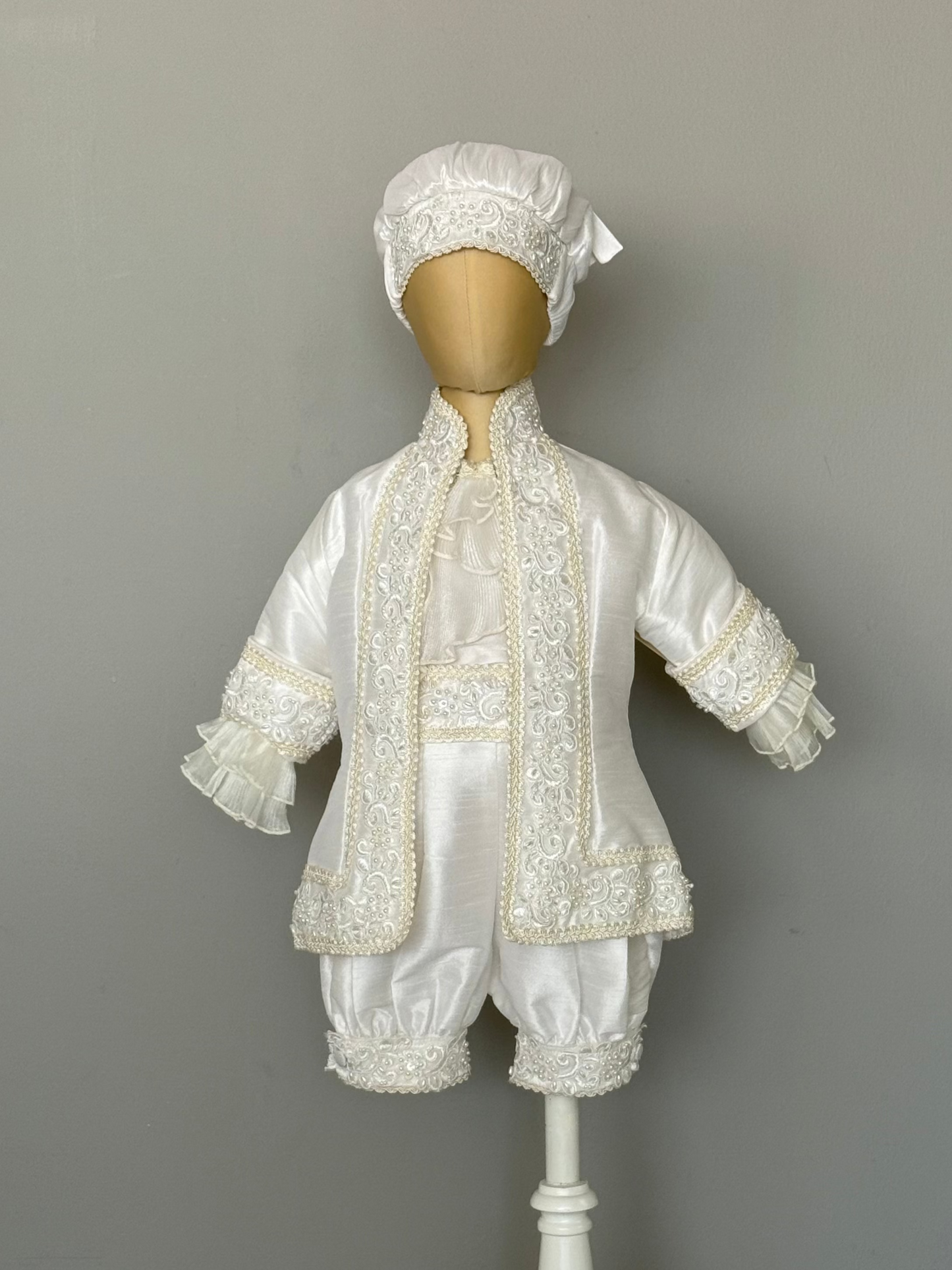 Ropón bautizo niño 85-Rey