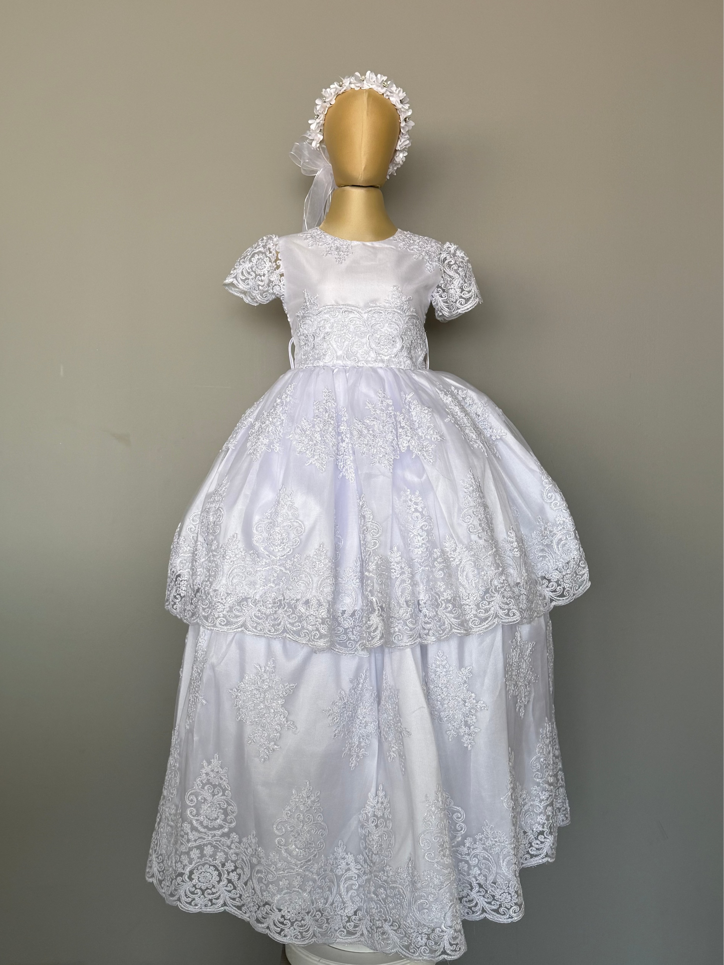 Vestido Primera Comunión 85-desmontable