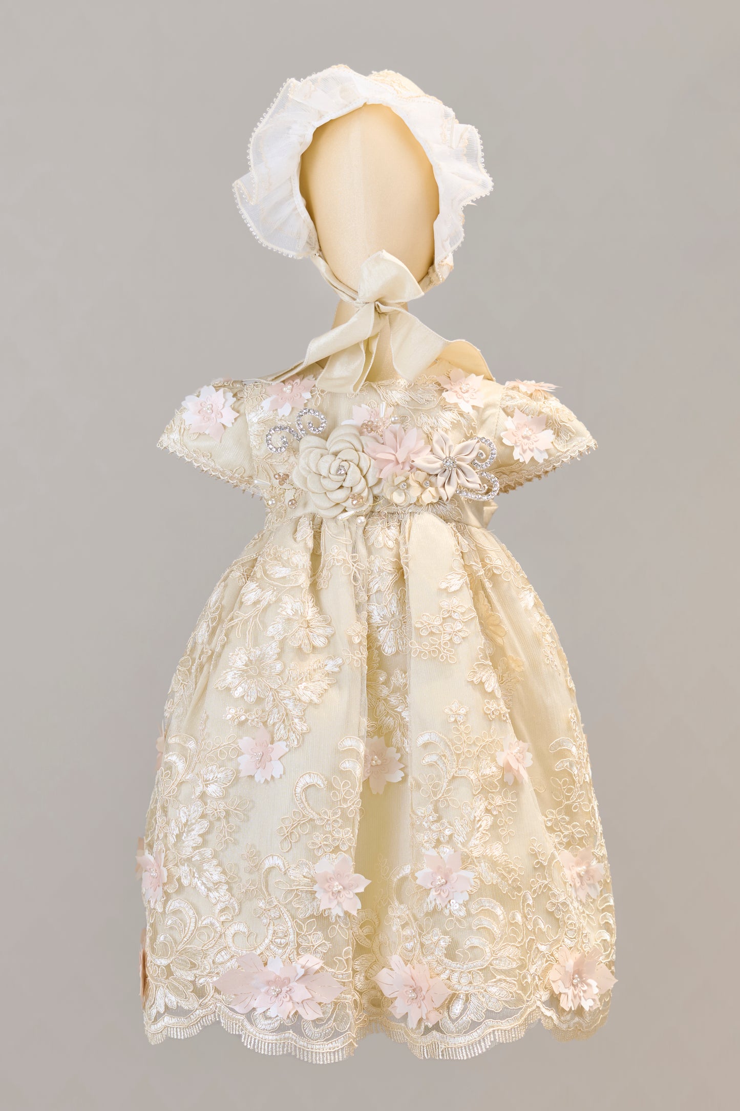 Ropón bautizo niña desmontable 93-Ingrid