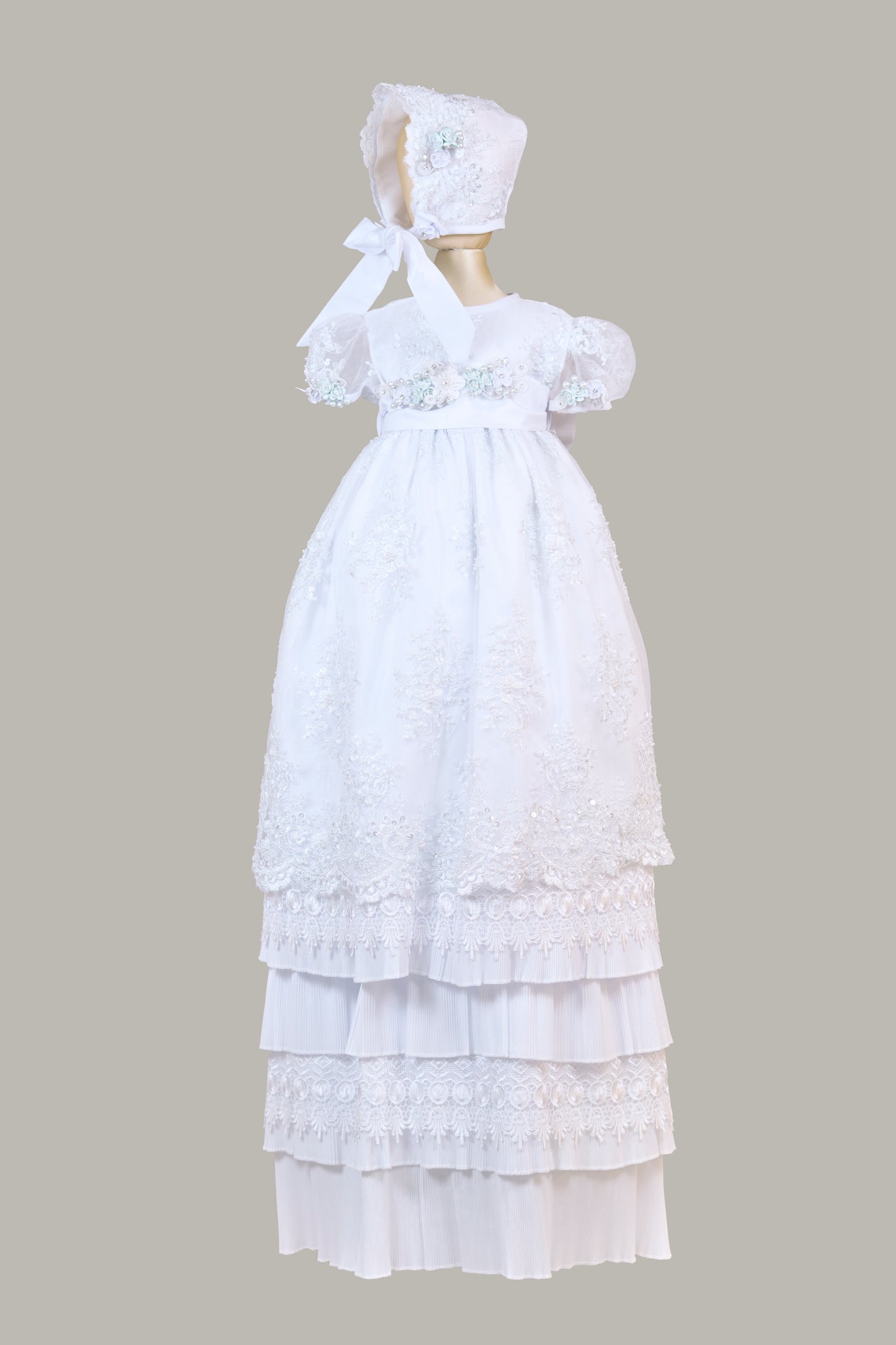 Ropón bautizo niña desmontable 98-Isela