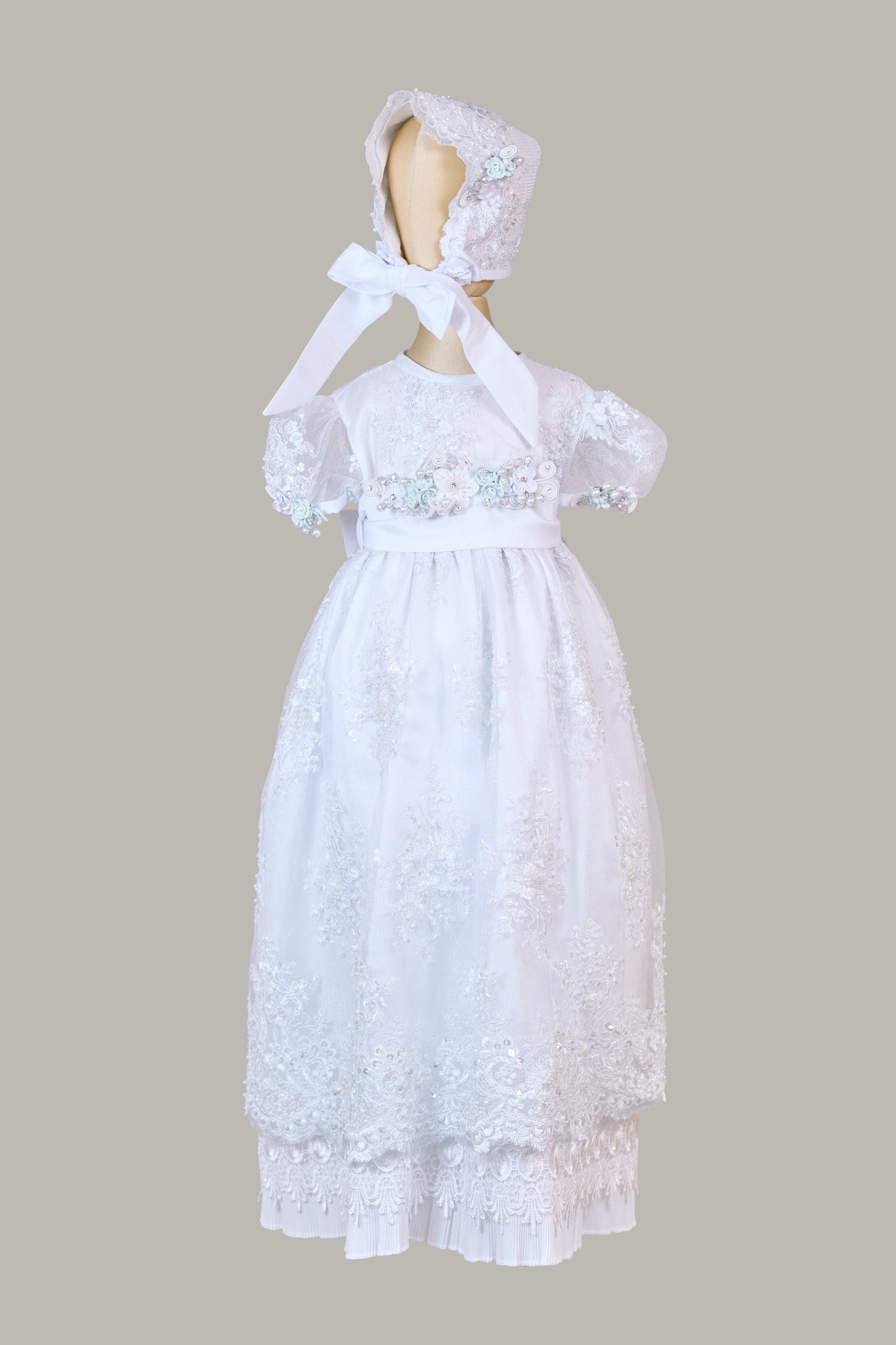 Ropón bautizo niña desmontable 98-Isela