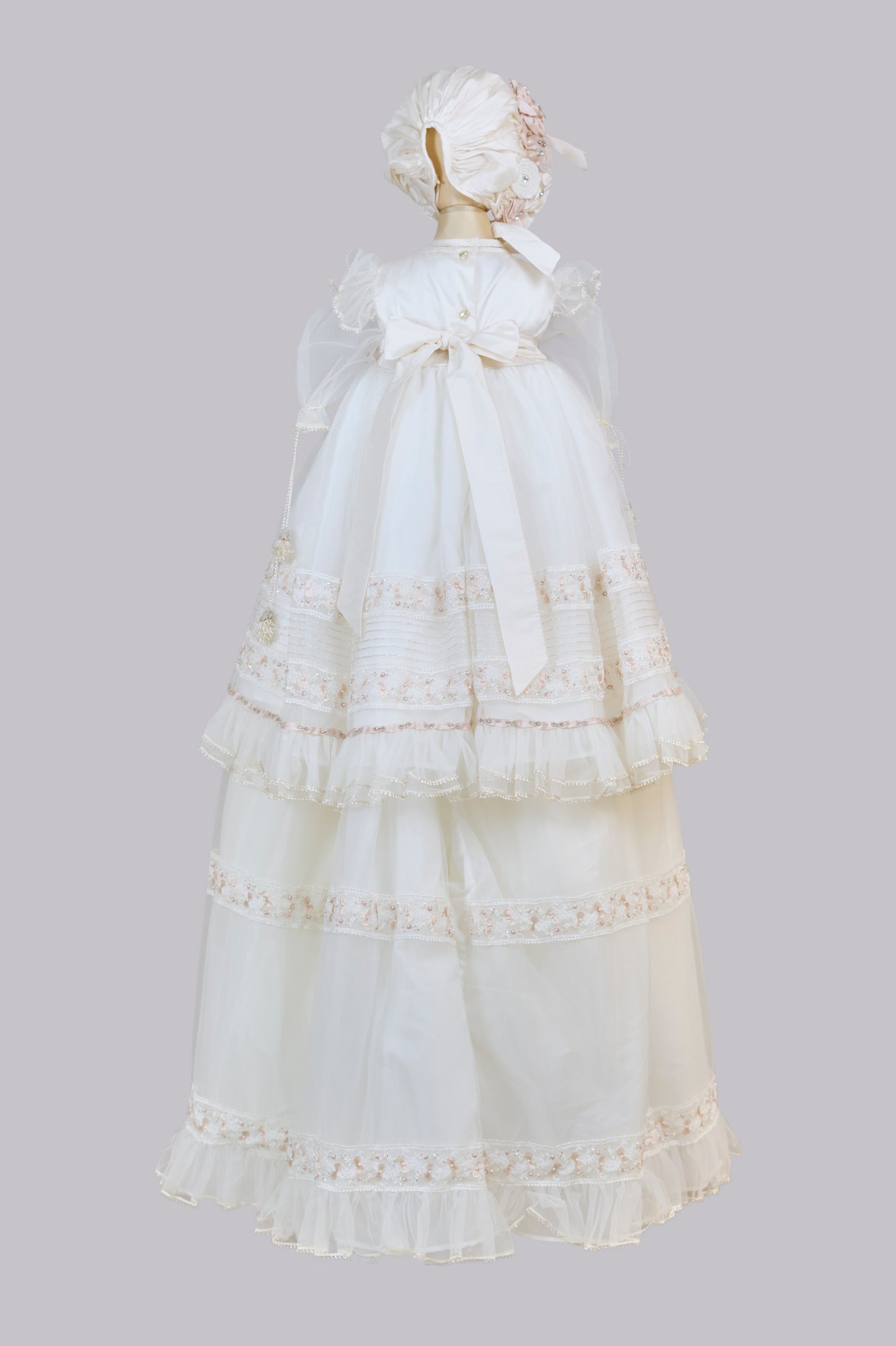 Ropón bautizo niña desmontable 146-Ilse