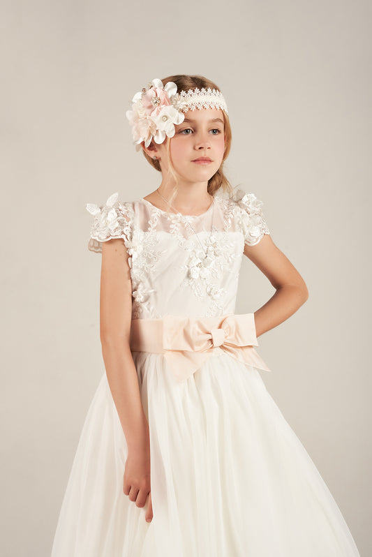 Vestido Primera Comunión 12-Flor