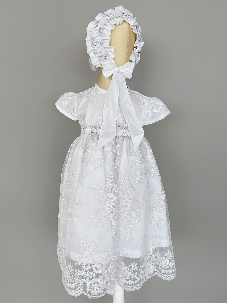 Ropón bautizo niña desmontable 85-Pao