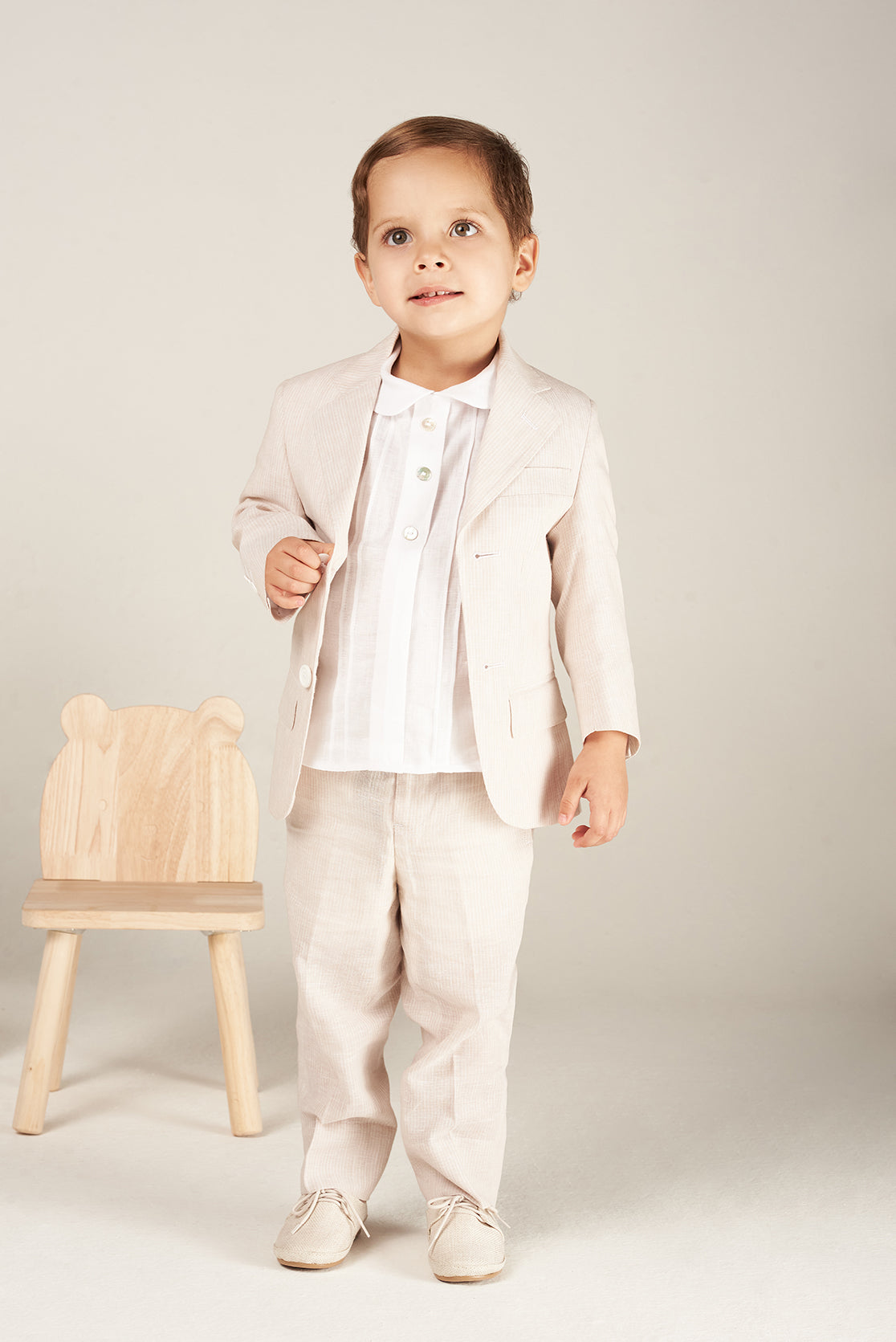 Traje lino 181-rayas